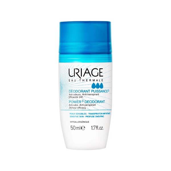 URIAGE DEODORANT POWER3 ROLL ON 50ML