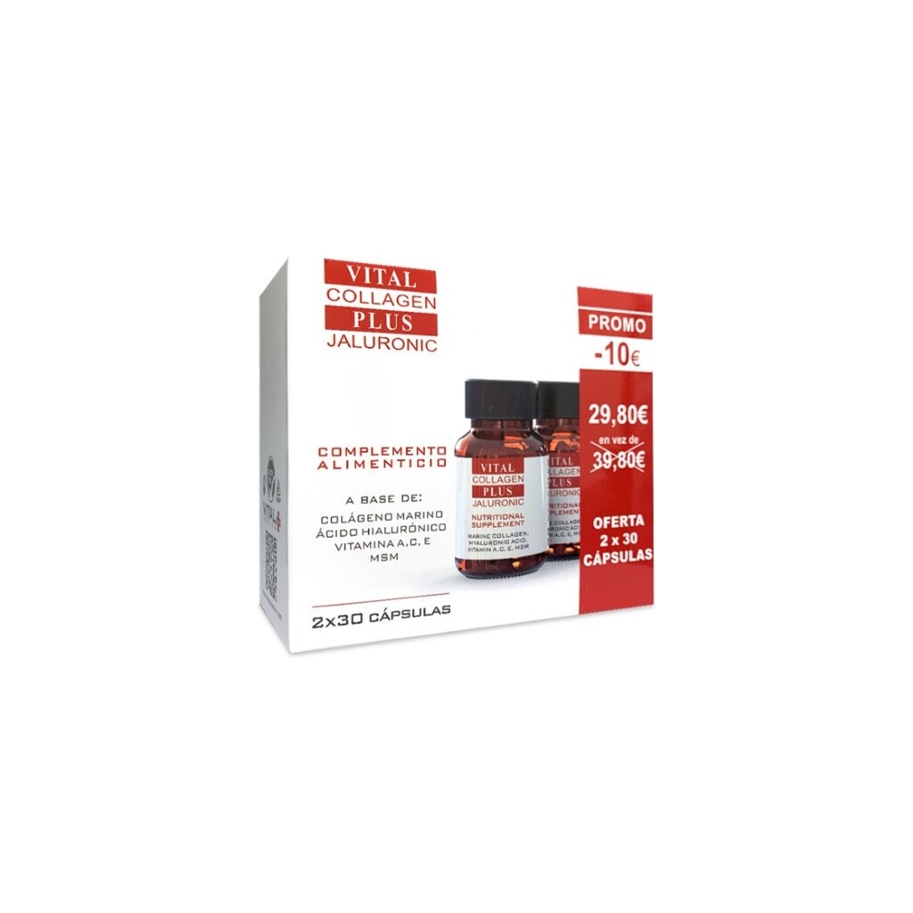 VITAL COLLAGEN PLUS JALURONIC KAPSULE A30 1+1