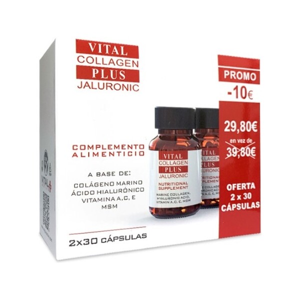 VITAL COLLAGEN PLUS JALURONIC KAPSULE A30 1+1