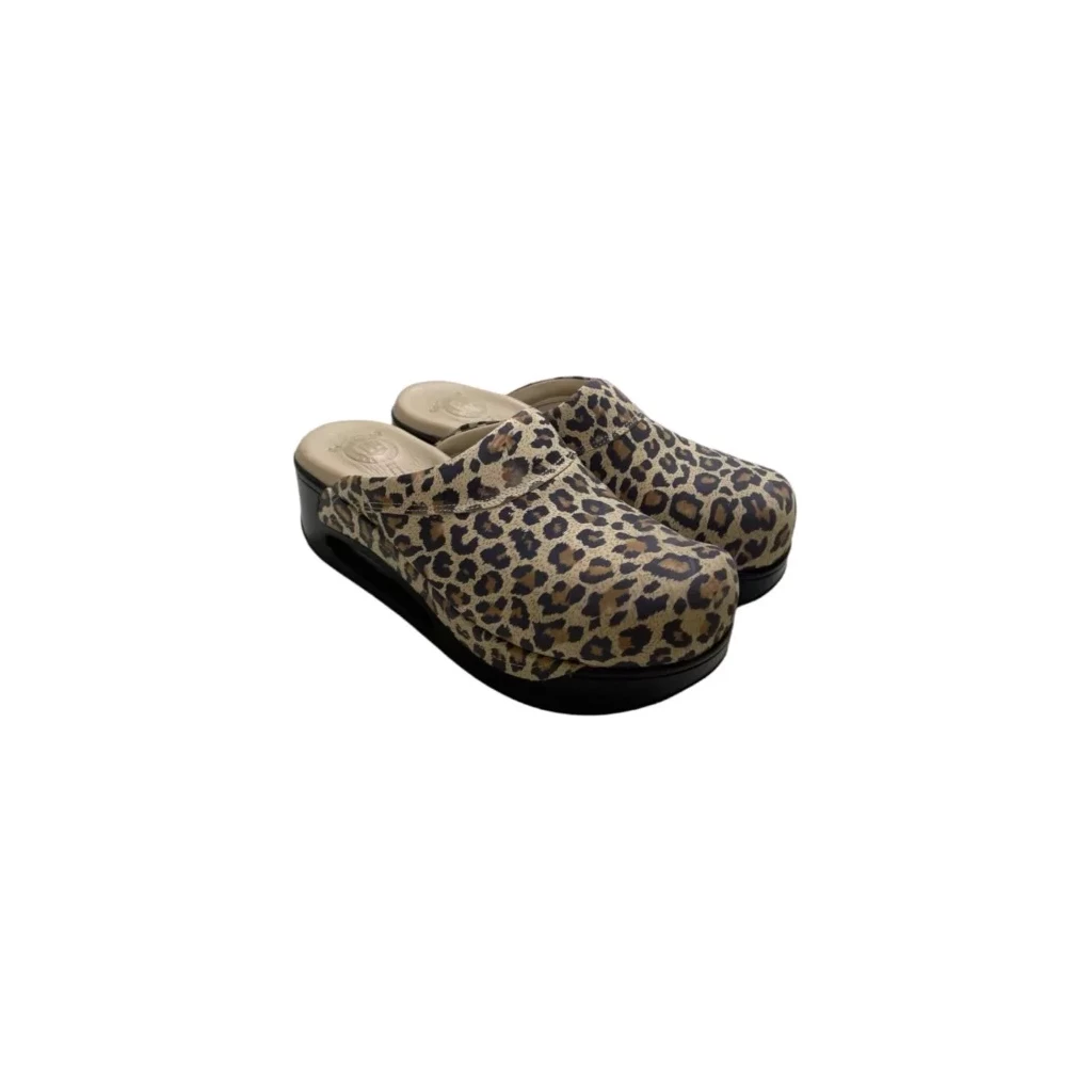 ANATOMSKE KLOMPE HIPPOCRATES AIR ART 2022 BEIGE LEOPARD