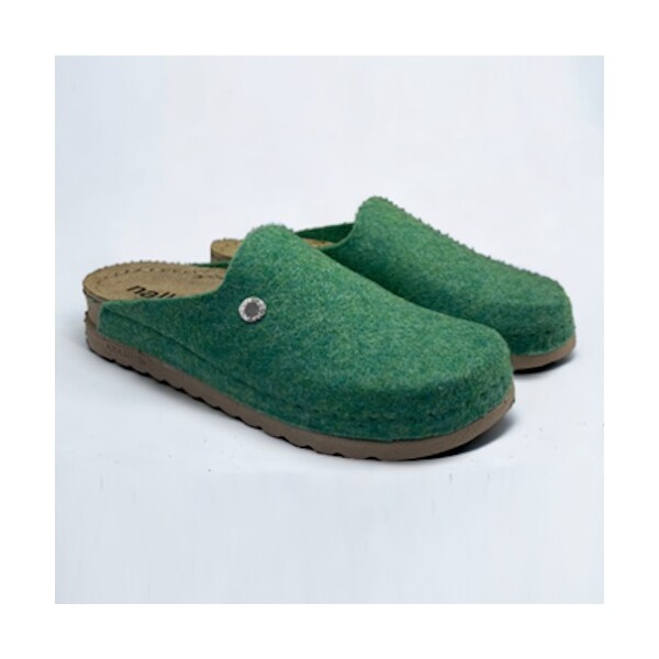 ANATOMSKE KLOMPE NALLAN LANA W030 ZELENA VUNA