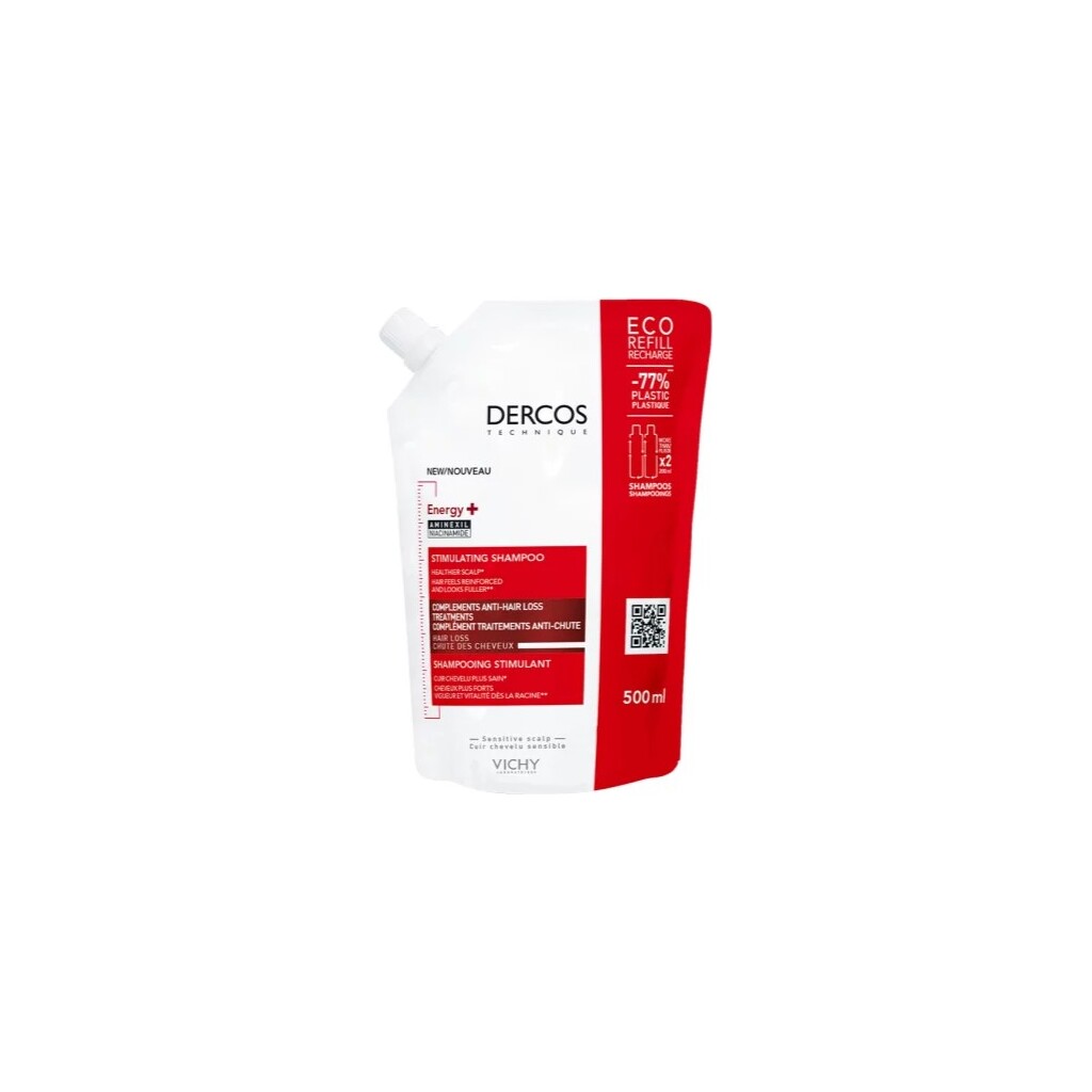 VICHY DERCOS ENERGY ŠAMPON PROTIV ISPADANJA KOSE REFILL 500ML