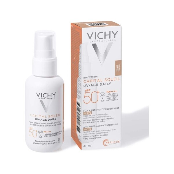 VICHY SUN CAPITAL SOLEIL UV-AGE DAILY TONIRANI FLUID SPF50 40ML