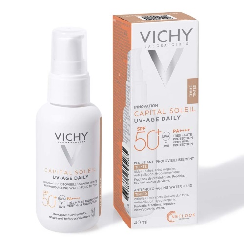 VICHY SUN CAPITAL SOLEIL UV-AGE DAILY TONIRANI FLUID SPF50 40ML