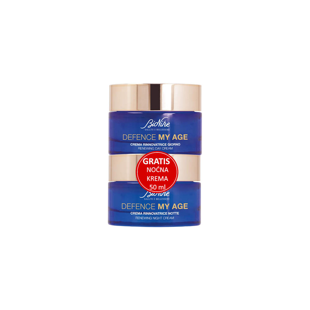 BIONIKE DEFENCE MY AGE DNEVNA KREMA 50ML + NOĆNA KREMA GRATIS