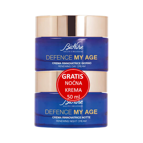 BIONIKE DEFENCE MY AGE DNEVNA KREMA 50ML + NOĆNA KREMA GRATIS