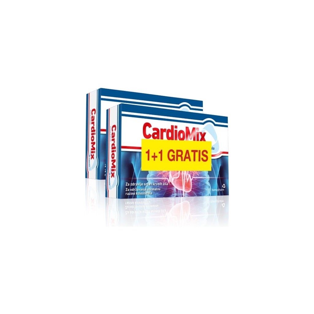 CARDIOMIX KAPSULE A30 1+1 HAMAPHARM
