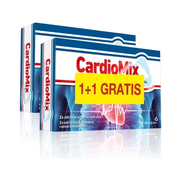CARDIOMIX KAPSULE A30 1+1 HAMAPHARM