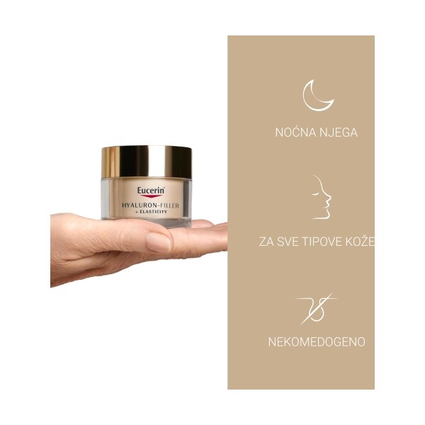 EUCERIN HYALURON FILLER ELASTICITY NOĆNA KREMA 50ML