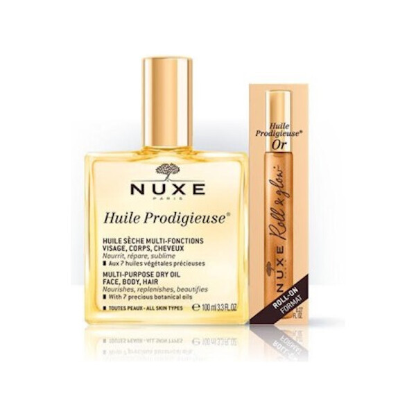 NUXE HUILE PRODIGIEUSE SUHO ULJE 100ML + ROLL-ON PROMO