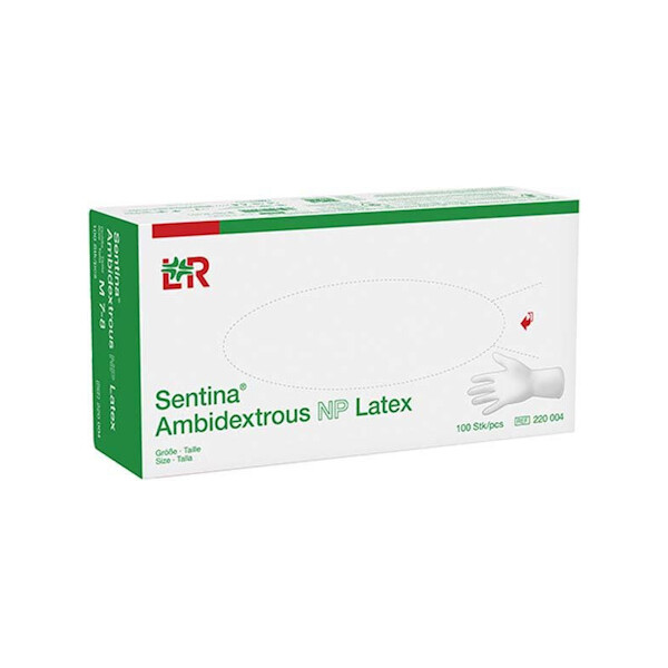 RUKAVICE LATEX SENTINA AMBIDEXTROUS A100