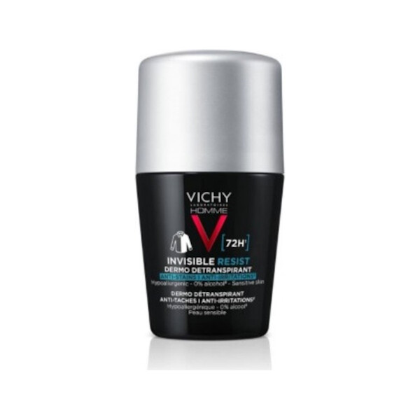 VICHY HOMME DEO ROLL-ON INVISIBLE RESIST 50ML
