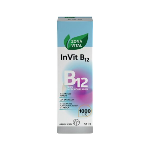 INVIT B12 ORALNI SPRAY 30ML ZONA VITAL