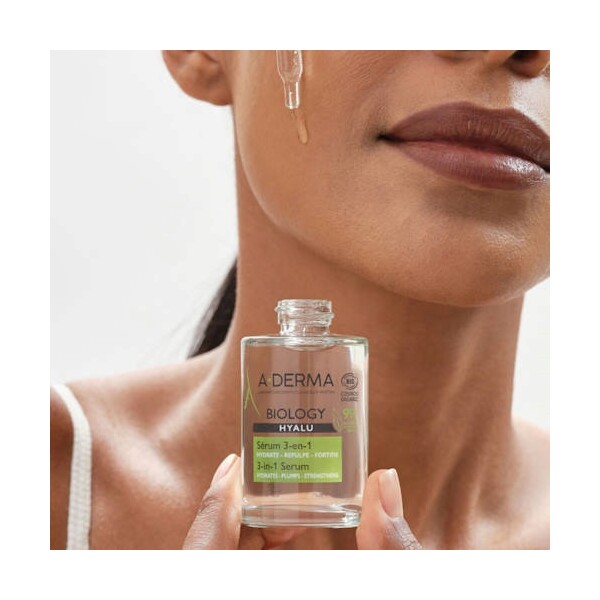 A-DERMA BIOLOGY HYALU SERUM 3U1 30ML