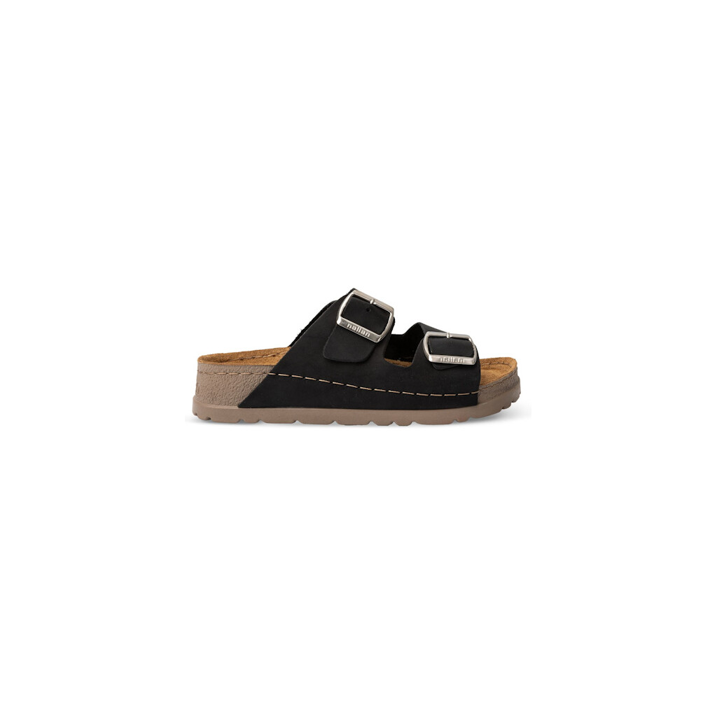 ANATOMSKE SANDALE NALLAN L012 RUBIK BLACK