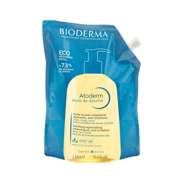 BIODERMA ATODERM ULJE ZA TUŠIRANJE REFILL 1L