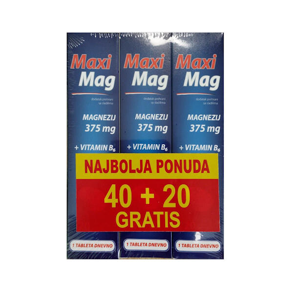 MAXIMAG ŠUMEĆE TABLETE A20 2+1 GRATIS