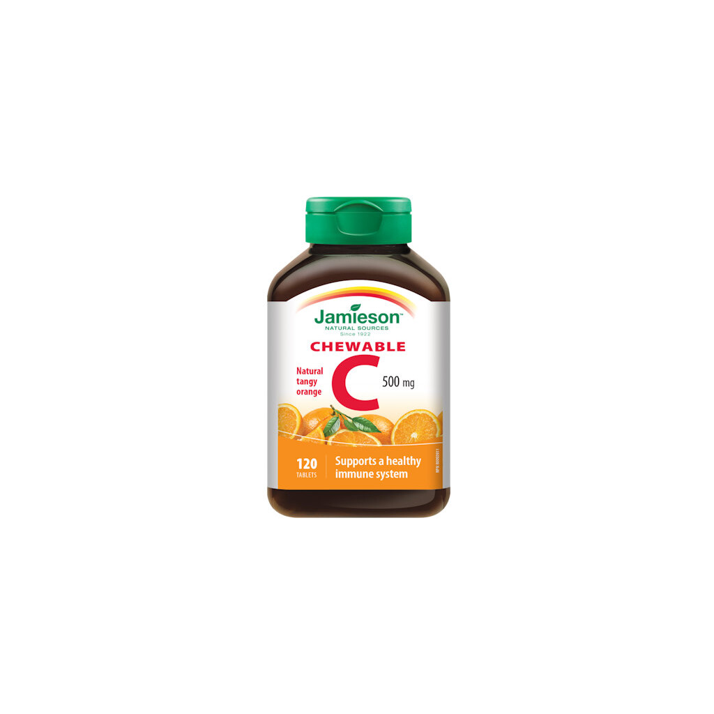 JAMIESON VITAMIN C 500MG TABLETE ZA ŽVAKANJE A120