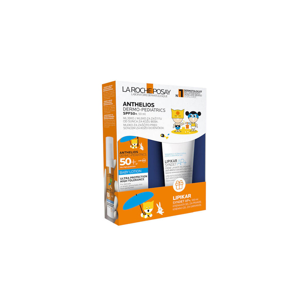 LA ROCHE POSAY ANTHELIOS BABY LOSION SPF50 + SYNDET PROMO PAKET