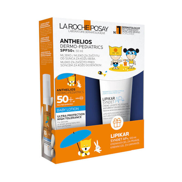 LA ROCHE POSAY ANTHELIOS BABY LOSION SPF50 + SYNDET PROMO PAKET