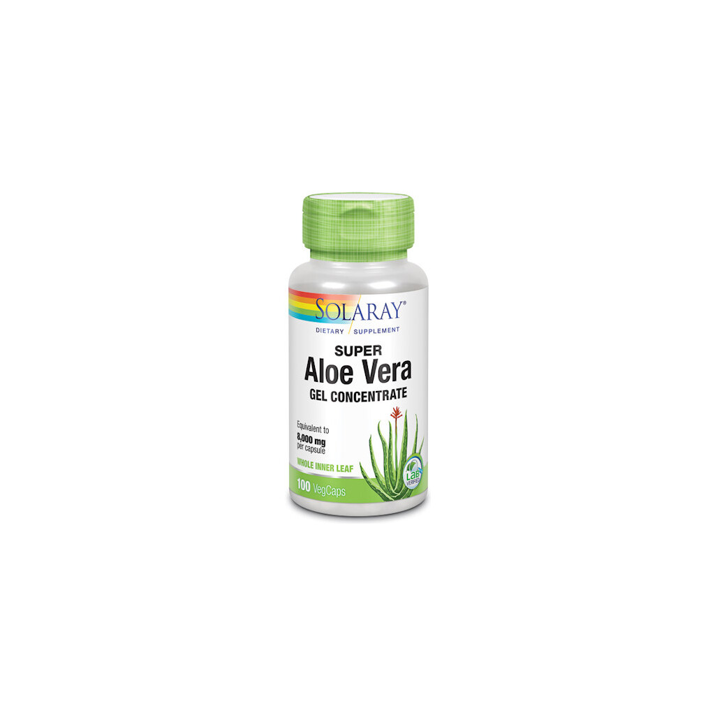 SUPER ALOE VERA GEL KONCENTRAT KAPSULE A100 SOLARAY
