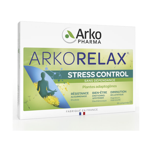 ARKORELAX STRESS CONTROL TABLETE A30 ARKOPHARMA