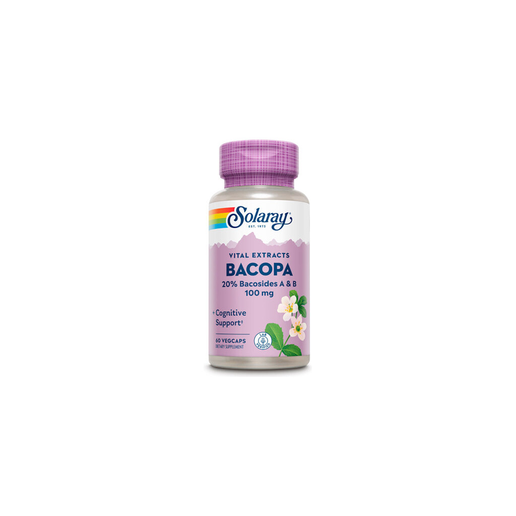 BACOPA EXTRACT KAPSULE A60 SOLARAY