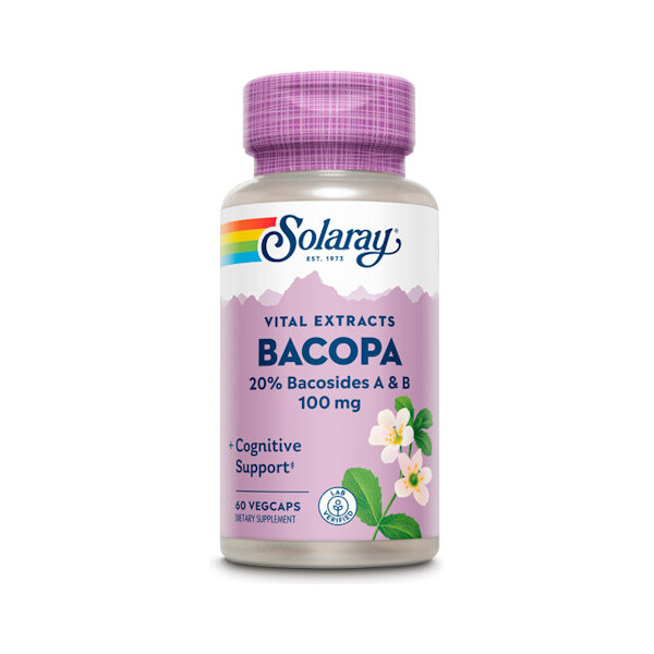BACOPA EXTRACT KAPSULE A60 SOLARAY
