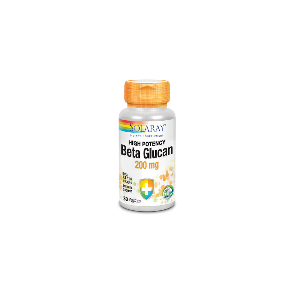 BETA GLUCAN 200MG A30 SOLARAY