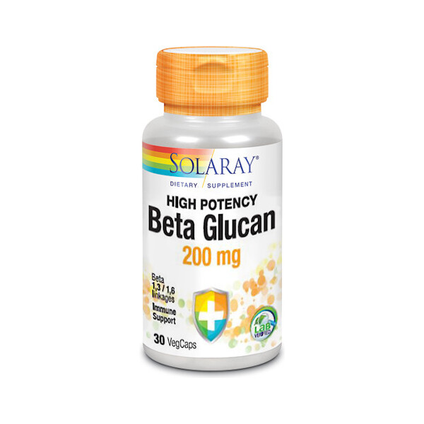 BETA GLUCAN 200MG A30 SOLARAY