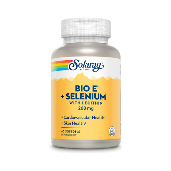 BIO E + SELENIUM KAPSULE A60 SOLARAY