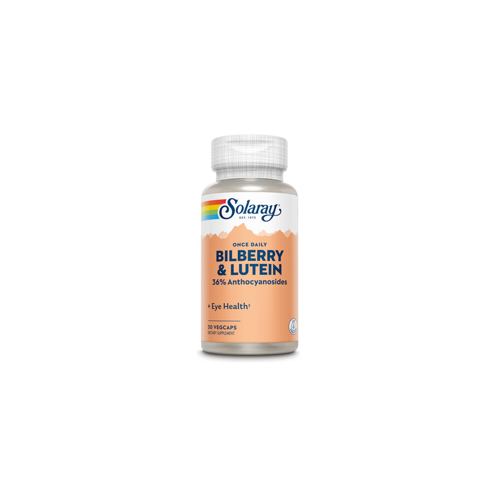 SOLARAY BILBERRY I LUTEIN KAPSULE A30