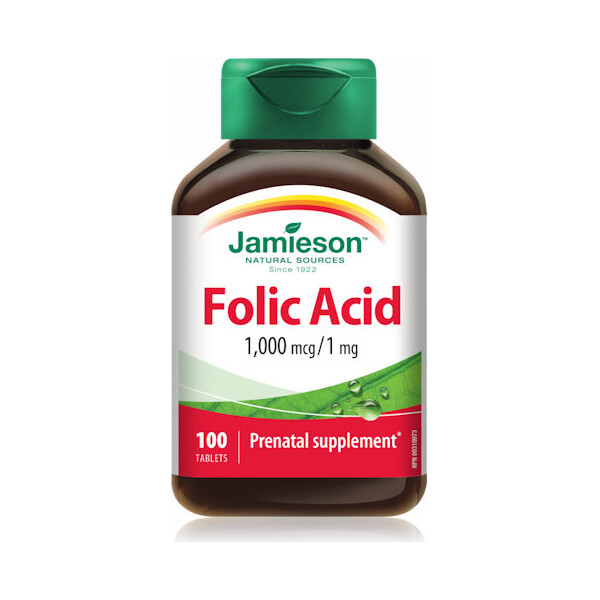 FOLNA KISELINA 1000ΜG TABLETE A100 JAMIESON