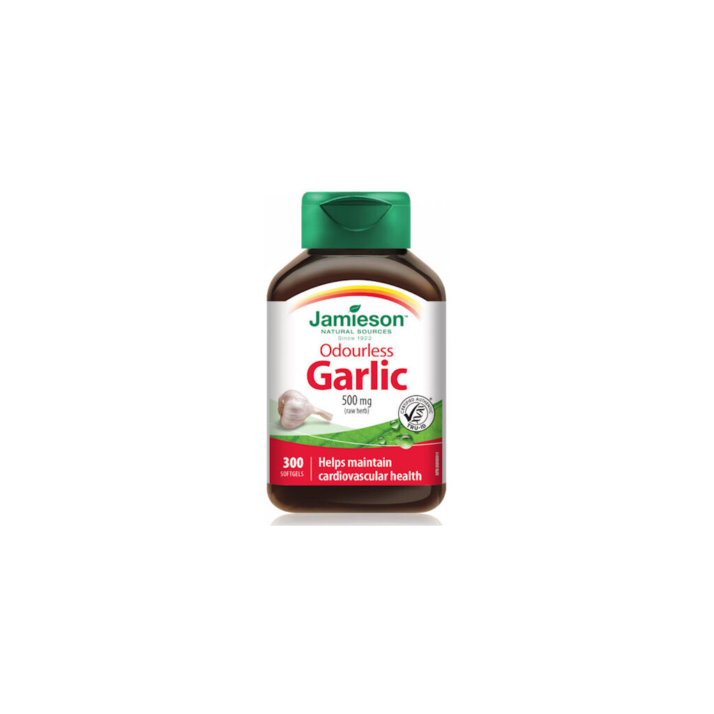 JAMIESON ČEŠNJAK KAPSULE 500MG A300