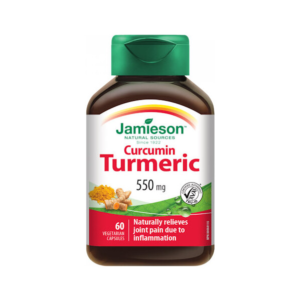 JAMIESON TUMERIC KURKUMA 550MG KAPSULE A60