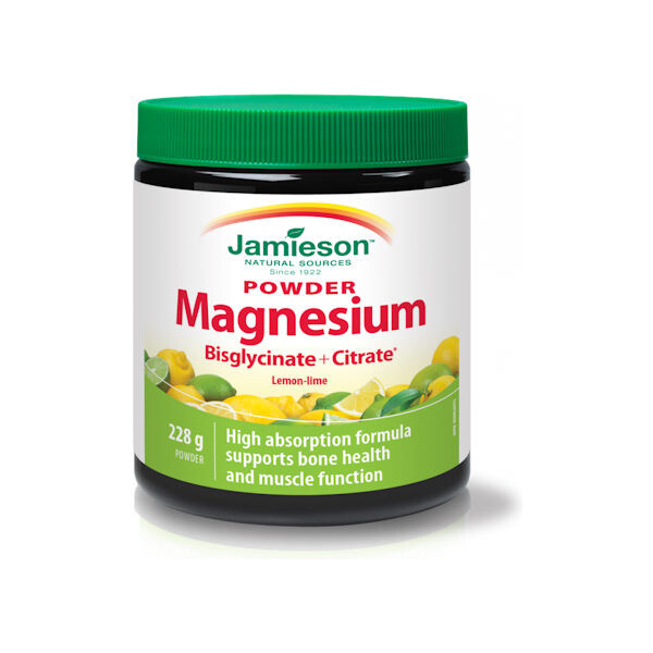 JAMIESON MAGNEZIJ BISGLICINAT CITRAT LIMUN I LIMETA PRAŠAK 228G