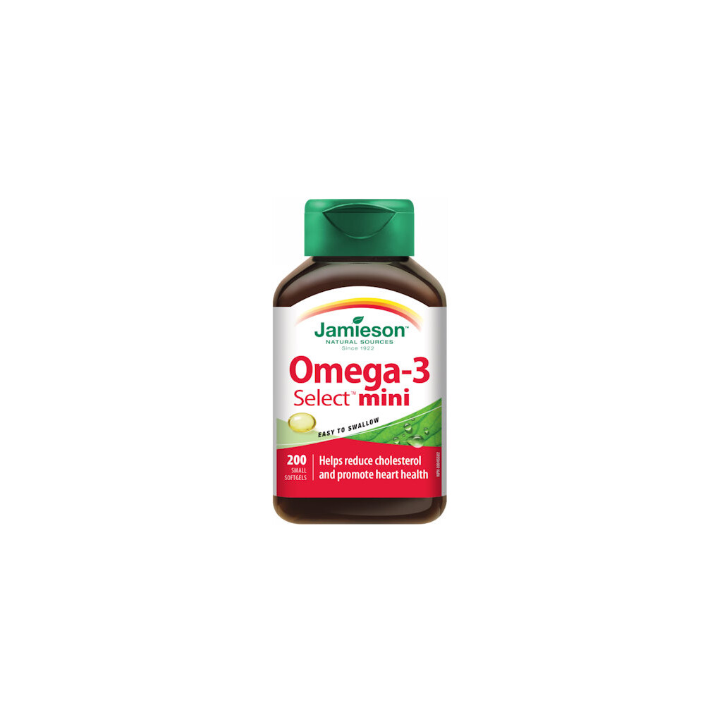 JAMIESON OMEGA-3 SELECT MINI KAPSULE A200