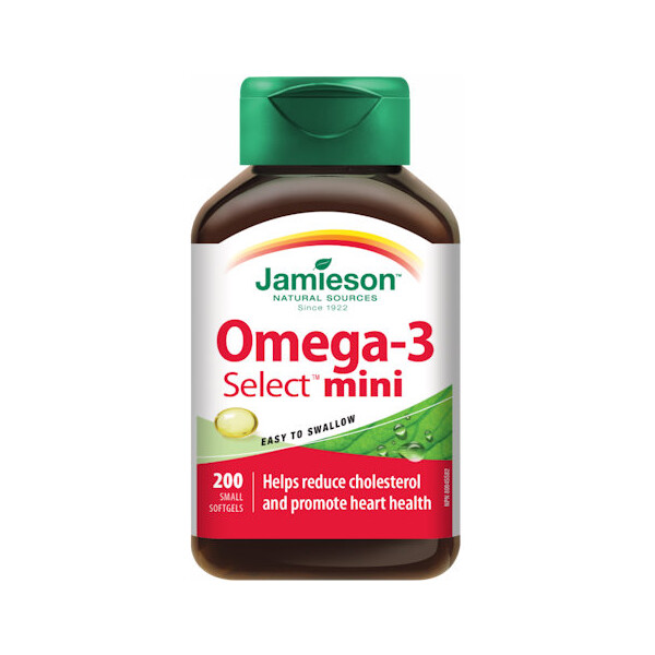 JAMIESON OMEGA-3 SELECT MINI KAPSULE A200
