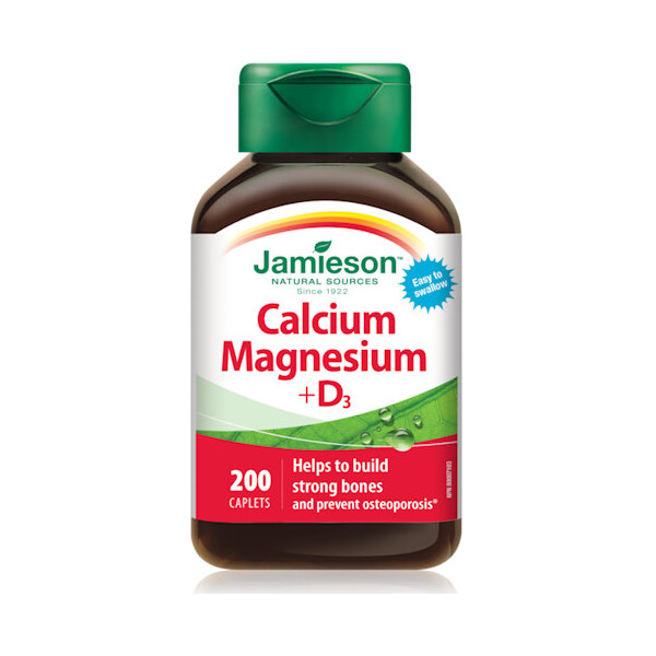 KALCIJ MAGNEZIJ I VITAMIN D3 TABLETE A200 JAMIESON