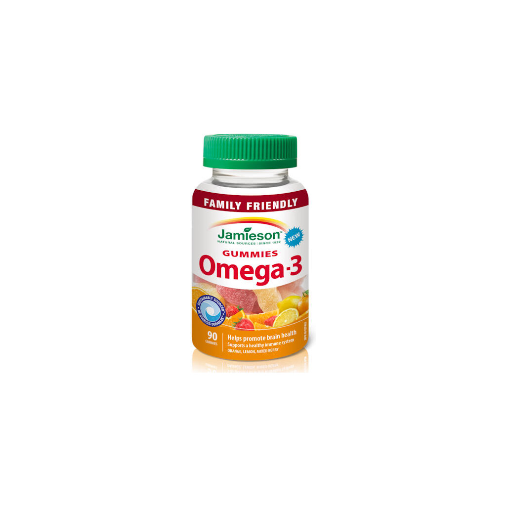 JAMIESON OMEGA-3 GUMMIES TABLETE ZA ŽVAKANJE A90 