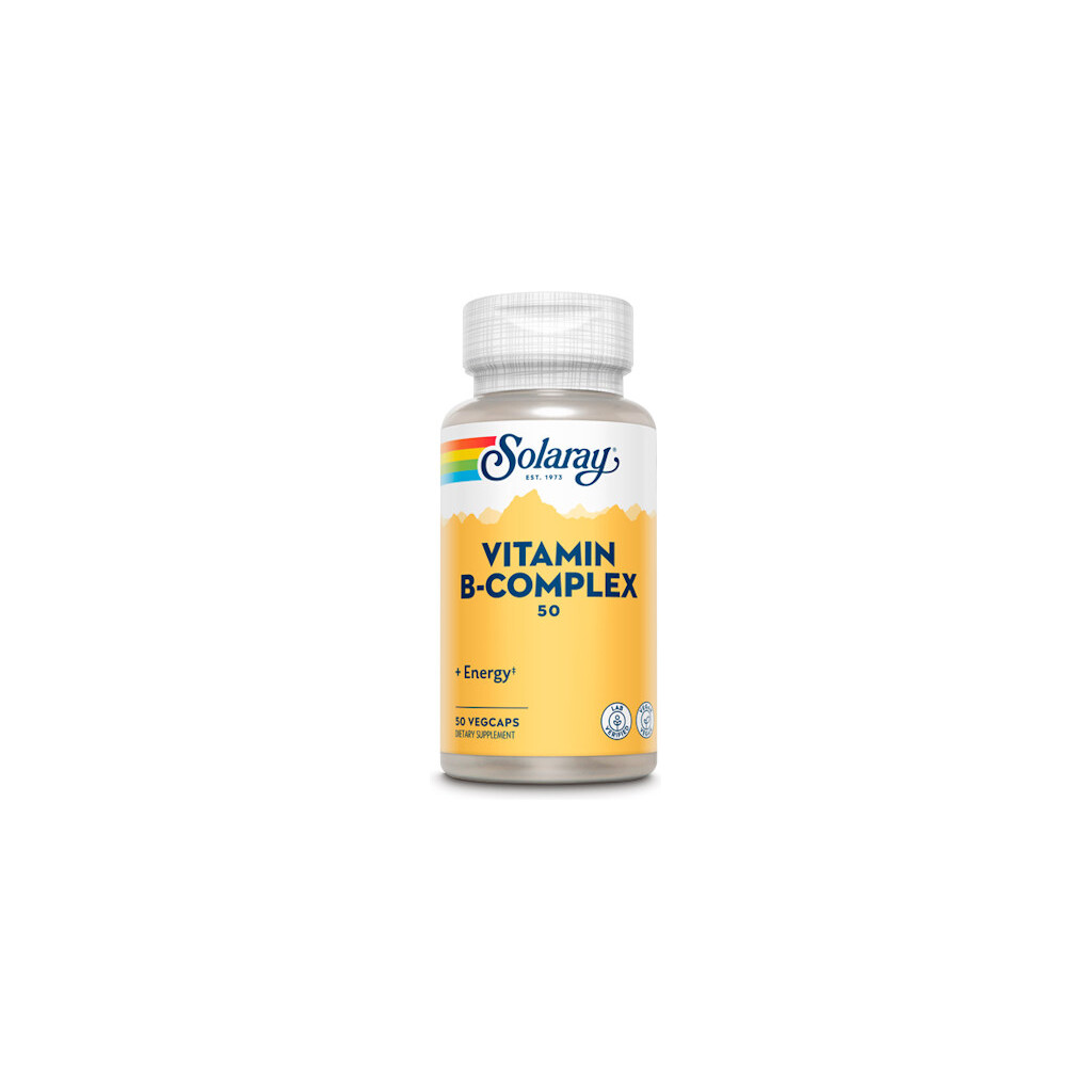 VITAMIN B-COMPLEX 50 KAPSULE A50 SOLARAY