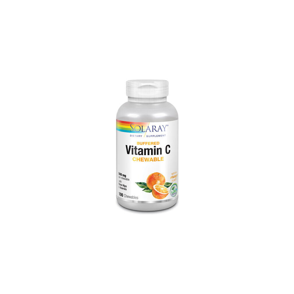 SOLARAY VITAMIN C 500 BUFFERED TABLETE ZA ŽVAKANJE A100