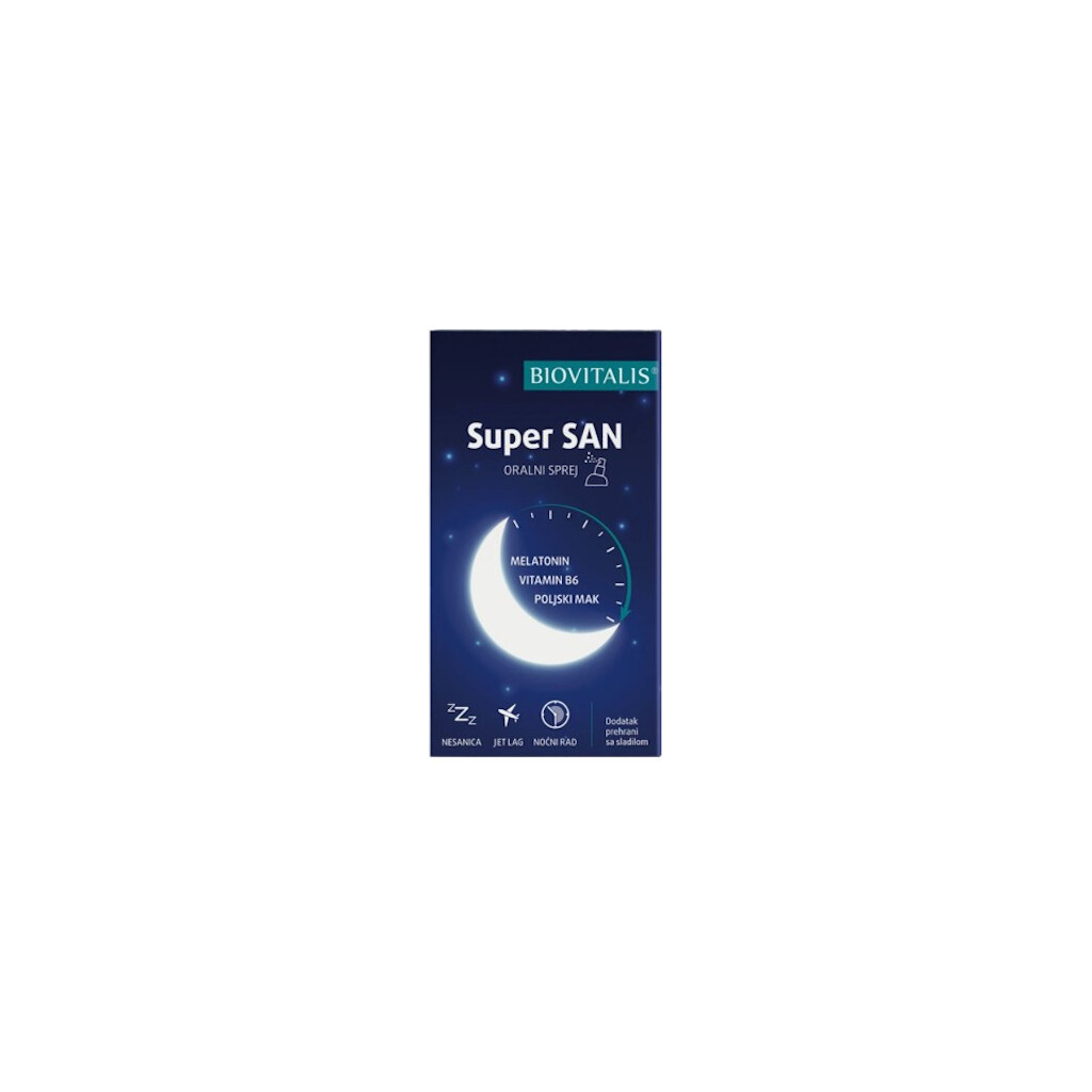BIOVITALIS SUPER SAN ORALNI SPREJ 20ML