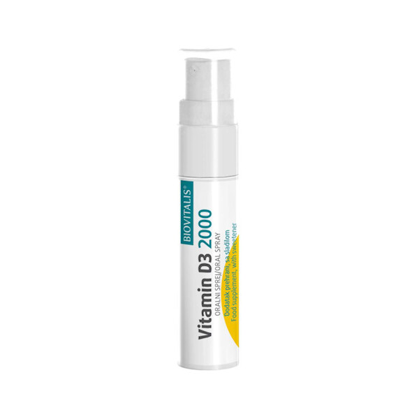 BIOVITALIS VITAMIN D3 2000 SPREJ 20ML