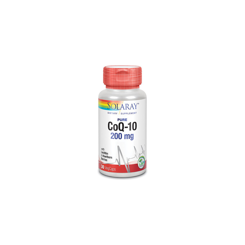 COQ-10 PURE 200MG KAPSULE A30 SOLARAY