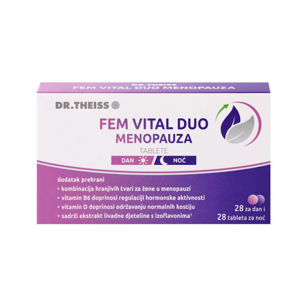 DR.THEISS FEM VITAL DUO MENOPAUZA TABLETE 2xA28