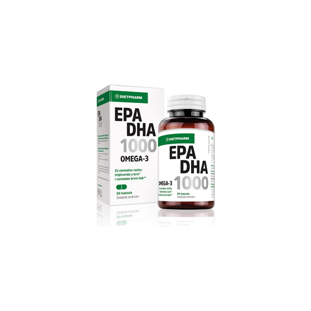 EPA DHA 1000 OMEGA-3 KAPSULE A60 DIETPHARM