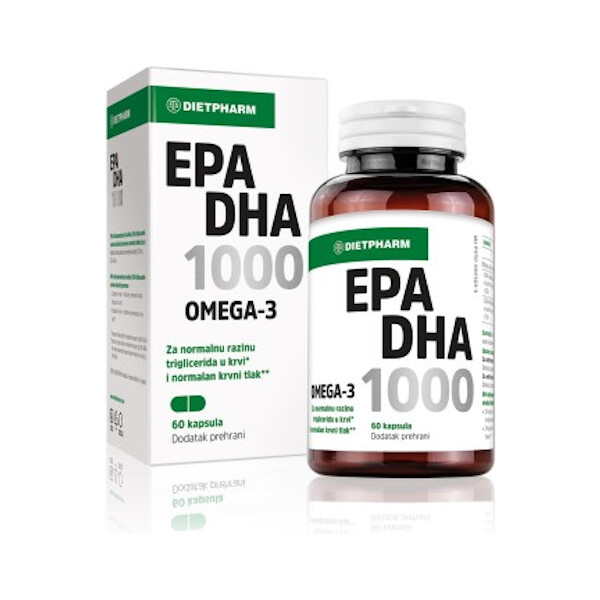 EPA DHA 1000 OMEGA-3 KAPSULE A60 DIETPHARM