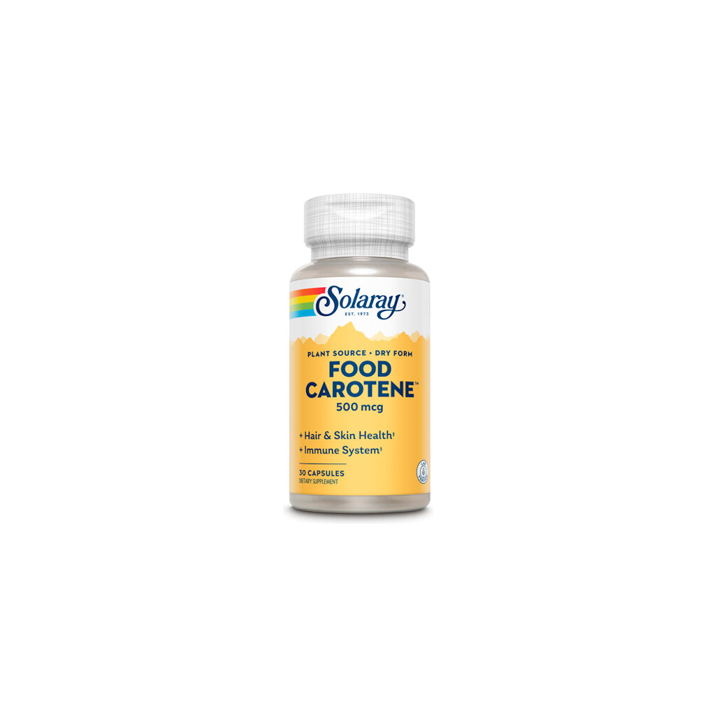 SOLARAY FOOD CAROTENE KAPSULE A30