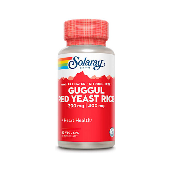 GUGGUL RED YEAST RICE KAPSULE A60 SOLARAY